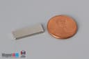 3/4" x 1/4" x 1/16" N40 Neodymium Block Magnet - photo 1