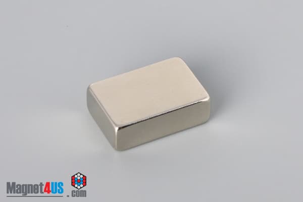 3/4" x 1/4" x 1/2" N45 Neodymium Block Magnet - photo 2