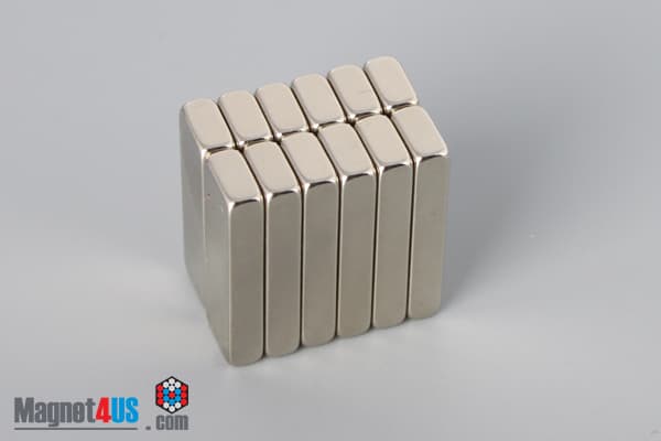 3/4" x 1/4" x 1/8" N40 Neodymium Block Magnet - photo 5