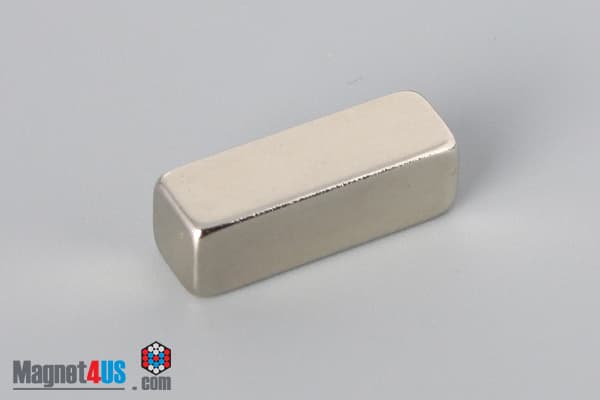 3/4" x 1/4" x 1/4" N40 Neodymium Block Magnet - photo 2