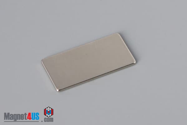 3/4" x 3/8" x 1/32" N45 Neodymium Block Magnet - photo 2