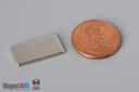 3/4" x 3/8" x 1/16" N52 Neodymium Block Magnet - photo 1