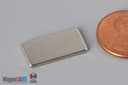 3/4" x 3/8" x 1/16" N52 Neodymium Block Magnet - photo 3