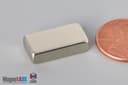 3/4" x 3/8" x 3/16" N45 Neodymium Block Magnet - photo 3