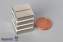3/4" x 3/8" x 3/16" N45 Neodymium Block Magnet - photo 5