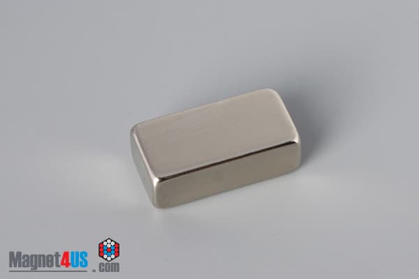3/4" x 3/8" x 1/4" N45 Neodymium Block Magnet - photo 2