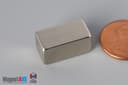 3/4" x 3/8" x 3/8" N45 Neodymium Block Magnet - photo 3