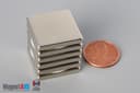 7/8" x 7/8" x 1/8" N45 Neodymium Block Magnet - photo 5