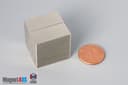 1" x 1/2" x 1/32" N45 Neodymium Block Magnet - photo 5