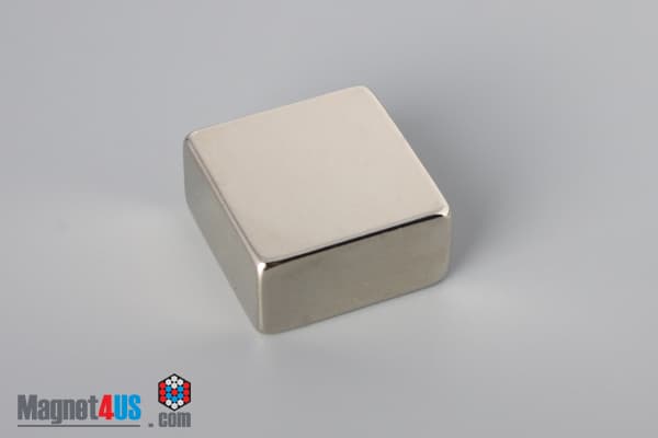 1" x 1/2" x 1" N45 Neodymium Block Magnet - photo 2
