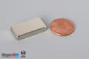 1" x 1/2" x 3/16" N52 Neodymium Block Magnet - photo 1