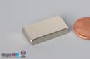 1" x 1/2" x 3/16" N52 Neodymium Block Magnet - photo 3