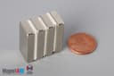 1" x 1/2" x 3/16" N52 Neodymium Block Magnet - photo 5