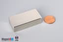 1" x 1/2" x 2" N40 Neodymium Block Magnet - photo 1