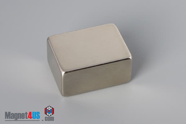 1" x 3/4" x 1/2" N52 Neodymium Block Magnet - photo 2