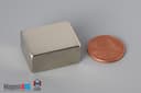 1" x 3/4" x 1/2" N52 Neodymium Block Magnet - photo 1