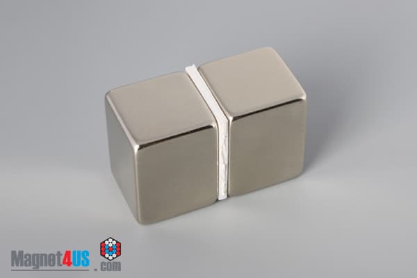 1" x 3/4" x 3/4" N45 Neodymium Block Magnet - photo 4
