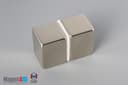 1" x 3/4" x 3/4" N45 Neodymium Block Magnet - photo 4