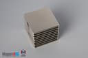 1" x 1" x 1/16" N40 Neodymium Block Magnet - photo 4