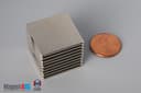 1" x 1" x 1/16" N40 Neodymium Block Magnet - photo 5