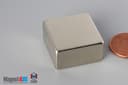 1" x 1" x 1/2" N52 Neodymium Block Magnet - photo 3