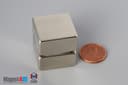 1" x 1" x 1/2" N52 Neodymium Block Magnet - photo 5