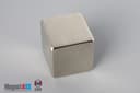 1" x 1" x 1" N45 Neodymium Block Magnet - photo 2