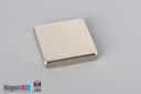 1" x 1" x 3/16" N45 Neodymium Block Magnet - photo 2