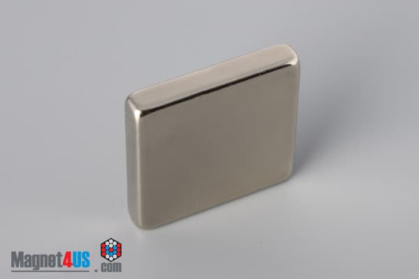 1" x 1" x 3/16" N45 Neodymium Block Magnet - photo 4