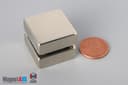 1" x 1" x 3/8" N52 Neodymium Block Magnet - photo 5