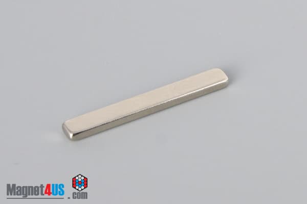 1" x 1/8" x 1/16" N40 Neodymium Block Magnet - photo 2