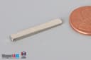 1" x 1/8" x 1/16" N40 Neodymium Block Magnet - photo 3