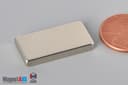 1" x 1/8" x 1/2" N45 Neodymium Block Magnet - photo 3