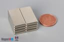 1" x 1/8" x 1/2" N45 Neodymium Block Magnet - photo 5