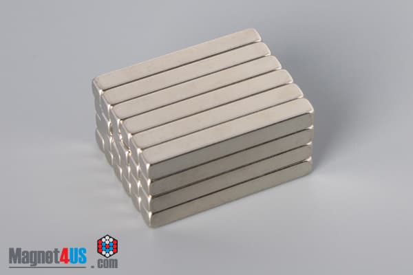 1" x 1/8" x 1/8" N52 Neodymium Block Magnet - photo 4