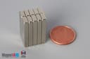 1" x 1/4" x 1/8" N40 Neodymium Block Magnet - photo 5