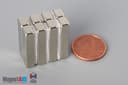 1" x 1/4" x 3/16" N45 Neodymium Block Magnet - photo 5