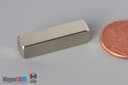 1" x 1/4" x 1/4" N40 Neodymium Block Magnet - photo 3