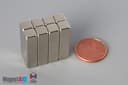 1" x 1/4" x 1/4" N40 Neodymium Block Magnet - photo 5