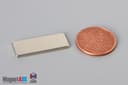 1" x 3/8" x 1/16" N40 Neodymium Block Magnet - photo 1