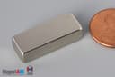 1" x 3/8" x 1/4" N45 Neodymium Block Magnet - photo 3