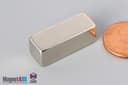 1" x 3/8" x 3/8" N45 Neodymium Block Magnet - photo 3