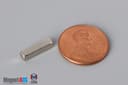 1/8" x 1/8" x 1/2" N45 Neodymium Block Magnet - photo 1