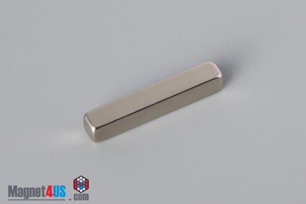 1/8" x 1/8" x 3/4" N45 Neodymium Block Magnet - photo 2