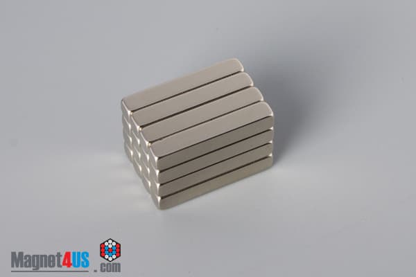 1/8" x 1/8" x 3/4" N45 Neodymium Block Magnet - photo 5