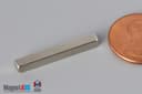 1/8" x 1/8" x 1" N45 Neodymium Block Magnet - photo 3