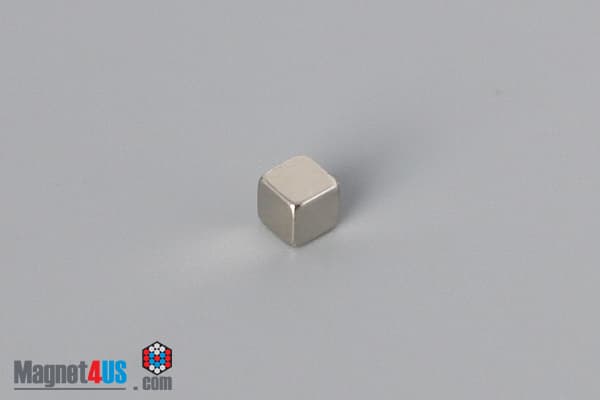 1/8" x 1/8" x 1/8" N52 Neodymium Block Magnet - photo 2