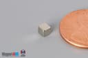 1/8" x 1/8" x 1/8" N52 Neodymium Block Magnet - photo 3