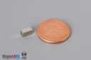 1/8" x 1/8" x 1/4" N52 Neodymium Block Magnet - photo 1