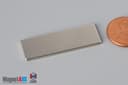 1 1/2" x 1/2" x 1/16" N40 Neodymium Block Magnet - photo 3